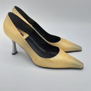 Melian Vintage Leather Pump Size 8.5M.